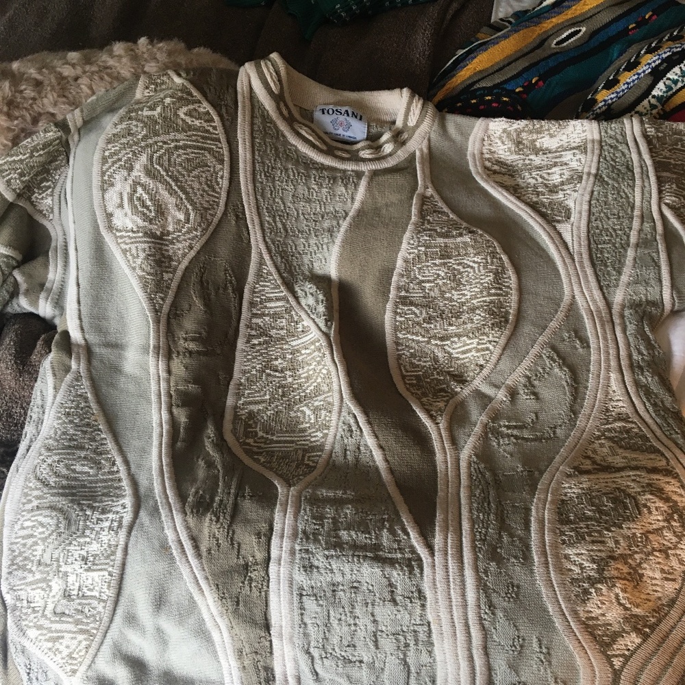TOSANI COTTEN SWEATER LARGE